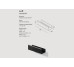 Полка "LOFT" 250, RAL9005 black mat