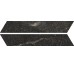 Плитка 10x53 04019 Chevron Nera Lap/Ret Piemme Ibla з колекції Ibla Piemme