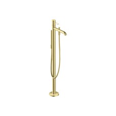 Змішувач Axor Uno  для ванни підлоговий з ручкою Loop, Brushed Brass 38442950
