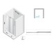 Душові двері SOFTI X 120x200 L скло mastersoft ACTIVE SHIELD 8мм
