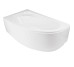 Ванна акрилова асиметрична Cornea 150x100 L з ногами і панеллю ( А0050979 ) Besco