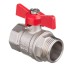 Кран-метелик кульовий В/З, 3/4", DN20, Invena ZK-04-020 Invena