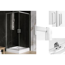 Душевая кабина квадратная SUVIA 2D R55 80x80х190 clear ACTIVE SHIELD 5мм, защитное покрытие Душевая кабина квадратная SUVIA 2D R55 80x80х190 clear ACTIVE SHIELD 5мм, защитное покрытие