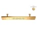 Верхній душ Axor ShowerHeaven 1200х300 4jet без підсвітки, Brushed Gold Optic (10637250)