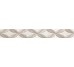 Бордюр (8x60) GRL40F Gradual Tortora Listello Floreale - Gradual з колекції Gradual Ascot