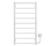 Рушникосушарка електрична Ladder П9 500х1000 Deffi нержавіюча сталь (Білий, WD03, Праве підключення) 
