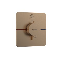 Термостат скрытого монтажа ShowerSelect Comfort Q на 1 функцию, Brushed Bronze (15581140)