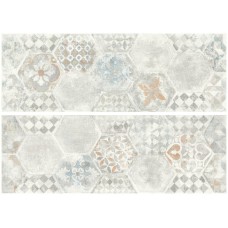 32,5x97,7 Texcem Bianco Decoro Esagone - Tex Cem - R5PA з колекції TexCem 32,5x97,7 Texcem Bianco Decoro Esagone - Tex Cem - R5PA з колекції TexCem