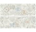 Плитка 32,5x97,7 Texcem Bianco Decoro Esagone - Tex Cem - R5PA з колекції TexCem Ragno