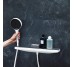 Шлангове під'єднання Porter 500 Rainfinity з поличкою L, Matt White (26843700)