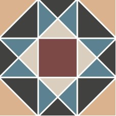 Декор O-1 Sheet 30x30 Oxford Top Cer из коллекции Oxford Oxford Керамическая плитка TopCer