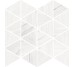 Мозаїка 29x29 31302 D.GROW WHITE TRIANGLE SP/ Peronda Grow з колекції Grow Peronda