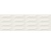 M4KT COLORPLAY WHITE STRUTTURA CABOCHON 3D RET 30x90 (плитка настінна)