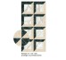 Плитка 60*120 Majestic Decori Prestige Oro/Verde/Crema Rett 9 Mm LA FENICE CERAMICHE