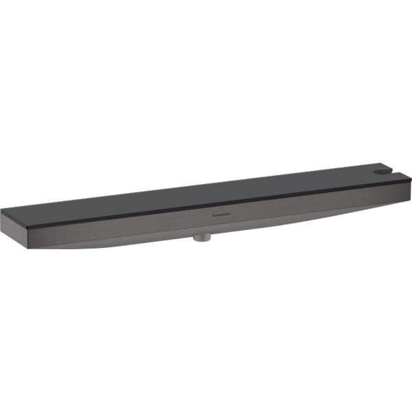 Шлангове під'єднання Porter 500 Rainfinity з поличкою R, Brushed Black Chrome (26858340)