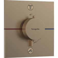 SHOWERSELECT COMFORT E термостат для 2 потребителей, скрытый монтаж, цвет шлифованная бронза