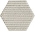 Плитка (11x12.6) 760016 Matiere Hexa-Stile Carton Ivory - Matiere з колекції Matiere Settecento