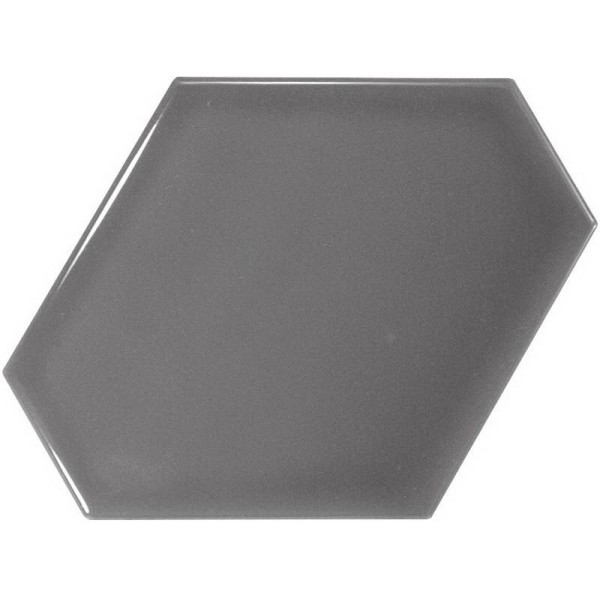 Плитка (10.8x12.4) 23829 Benzene dark grey Eq-10S - Scale з колекції Scale Equipe