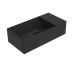 APPLIGHT 5025 Умивальник підвісний правий 50х25, Carbone (AP5025DXCAR)