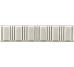 Бордюр Pantheon Diamond Ecru 6x26 Formae Ceramiche Grazia з колекції Formae Ceramiche Grazia