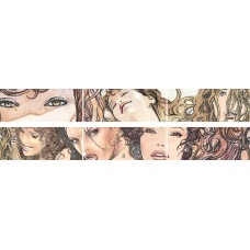 Декор (20x300) Manara Visi P6 BG18 - Milo Manara з колекції Milo Manara Milo Manara Керамічна плитка Del Conca