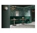 Плитка стінова Monpelli Emerald Mix Cegielka STR Блиск 65x298 Paradyz Paradyz