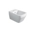 BB19/F87(F85)  (WHITE) Біде BB 19 підвісне, біле+Комплект кріплень F87(F85) до BB18/BB19 SIMAS ІТАЛІЯ Simas