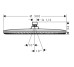 24520340 HG Raindance Alive S Верхній душ 300 1jet, brushed black chrome (1 сорт)