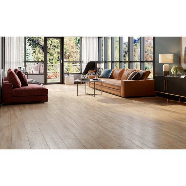 Плитка керамогранітна Sensewood Beige RECT MAT 198x1198 Cersanit Cersanit
