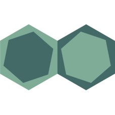 (20x23) On/Off Teal E - Navone з колекції Navone Navone Керамічна плитка Bisazza