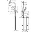 Змішувач Metris Select 320 2jet кухонний з витяжним виливом Sbox (73816800) Stainless Steel