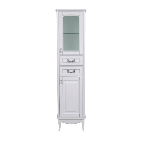 Пенал Микела белый (правый) Aqua Rodos