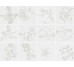Декор (20x20) Primavera Platinum (set 12pcs) (Bianco Extra) - Primavera з колекції Primavera Bardelli