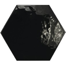 (17.5x20) 20525 Hexatile Negro Brillo - Hexatile из коллекции Hexatile Equipe Hexatile Керамическая плитка Equipe Ceramicas