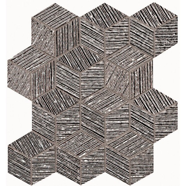 Мозаїка (22.5x26) fNAB Lumina Glam Silver Cube Mosaico - Lumina Glam з колекції Lumina Glam FAP