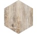 Плитка Esasgono Legno Sbiancato 24x27.7 Recupera Il Legno Cir з колекції Recupera Il Legno Cir