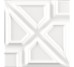 Декор Milano Bianco 13x13 Formelle Ceramiche Grazia з колекції Formelle Ceramiche Grazia