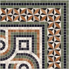 Декор Cantonera Paxos Multicolor 43.5x43.5 Via Appia из коллекции Via Appia Via Appia Керамическая плитка Vives