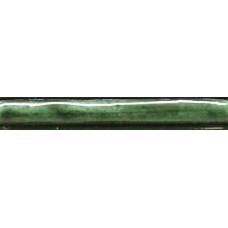 Бордюр Ma Bombato Esmeralda Craquele 2.2x15 Plus из коллекции Plus Plus