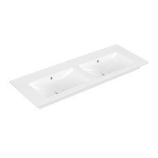 VENTICELLO Умивальник меблевий подвійний 1300x500 мм б/о з переливом (4111DJR1) CeramicPlus VENTICELLO Умивальник меблевий подвійний 1300x500 мм б/о з переливом (4111DJR1) CeramicPlus