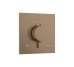Термостат прихованого монтажу Ecostat Comfort E на 2 функції Brushed Bronze (33711140)