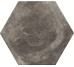 Плитка Esagona Pitch Black Cl 24x27.7 Miami Cir з колекції Miami Cir