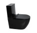 Унітаз-моноблок Ermin 67*37*84 black ( А0057118 ) Insana