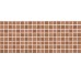 Плитка 20x50 Land Mosaico Red R4Dg з колекції Land Ragno
