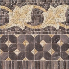 Декор Cenefa Midas Tabaco 43.5x43.5 Iliada из коллекции Iliada