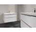 SUBWAY 3.0 Тумба під умивальник 97,3x57,6x46,2 cм Brilliant White, ручки glossy aluminium (C57000VE)
