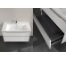 SUBWAY 3.0 Тумба під умивальник 97,3x57,6x46,2 cм Brilliant White, ручки glossy aluminium (C57000VE)