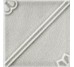 Декор Anversa Argento Craquele 13x13 Formelle Ceramiche Grazia з колекції Formelle Ceramiche Grazia
