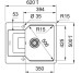 Мойка Franke UBG 611-62 114.0701.807 оникс