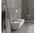 RST23AWHA+ RESC0004  RESORT Унітаз підвісний з кришкою slim, безобідковий, білий (1 сорт)